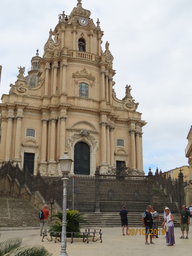 Baroque cathedral San Giorgio in Ragusa, Sicily