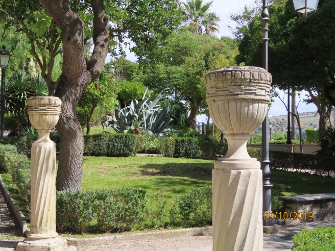 Giardino Ibleo, a public garden in Ragusa Ibla