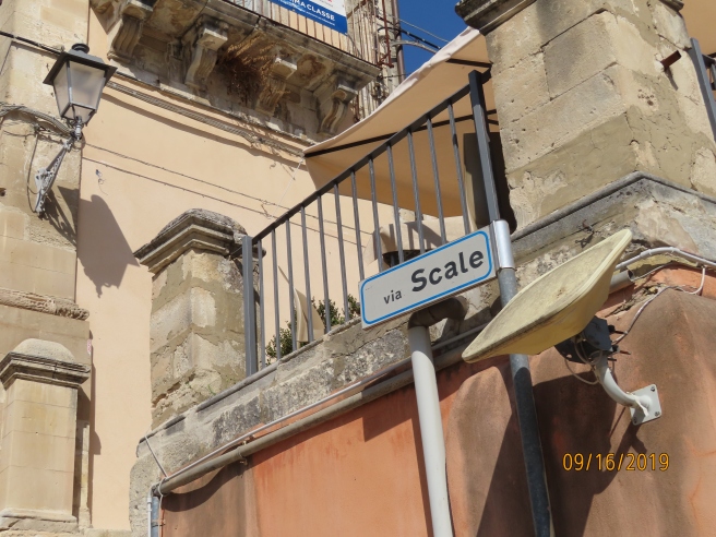 Via Scale steps from Ragusa Ibla to Ragusa Superiore